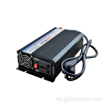 500W Potencia solar cargador inversor recargable para batería